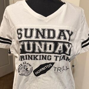 White Graphic Short Sleeve Tee